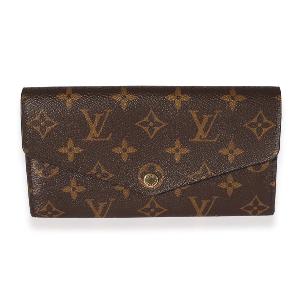 125911 fv Louis Vuitton Monogram Canvas Sarah Wallet