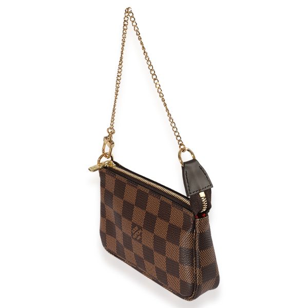 126287 sv Louis Vuitton Damier Ebene Mini Pochette Accessories