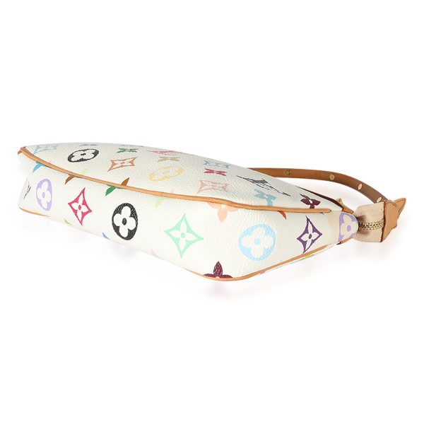 126292 clasp Louis Vuitton White Monogram Multicolore Pochette