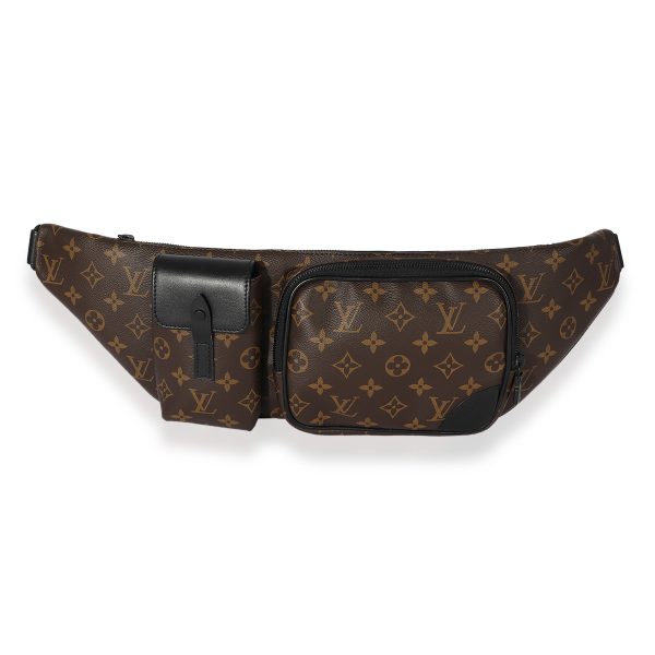 126348 fv Louis Vuitton Monogram Macassar Christopher Bumbag