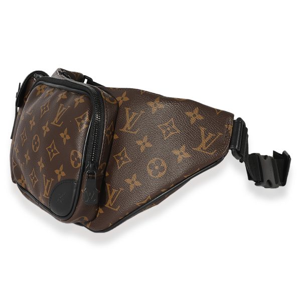 126348 sv Louis Vuitton Monogram Macassar Christopher Bumbag