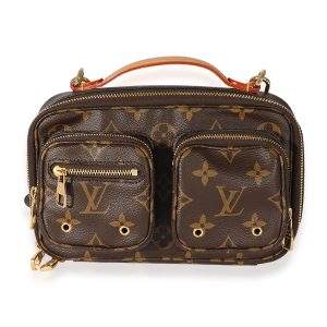 126357 fv LOUIS VUITTON Looping GM Brown Shoulder Bag