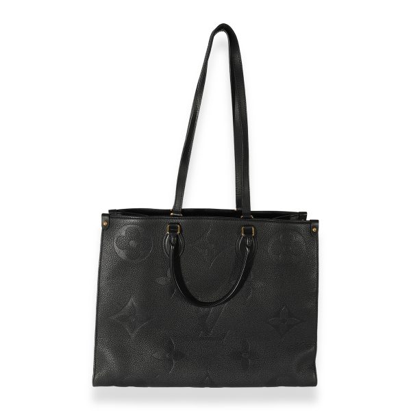 126364 bv Louis Vuitton Black Empreinte Onthego GM