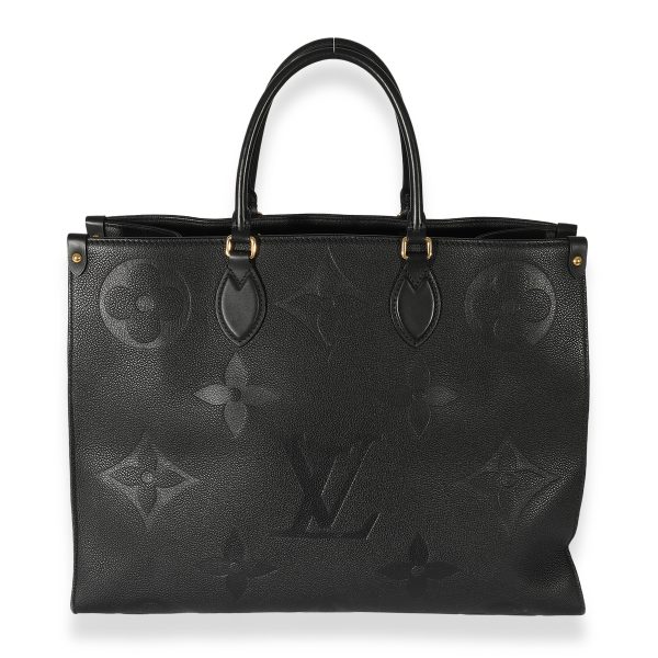 126364 fv Louis Vuitton Black Empreinte Onthego GM