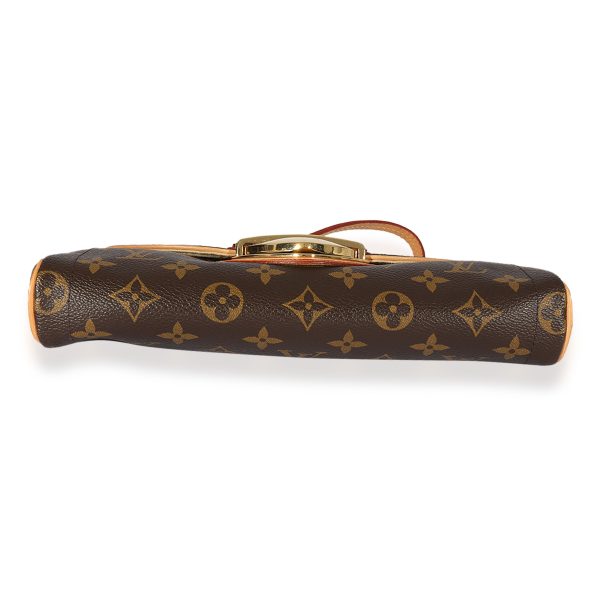 126486 stamp Louis Vuitton Monogram Canvas Beverly Clutch