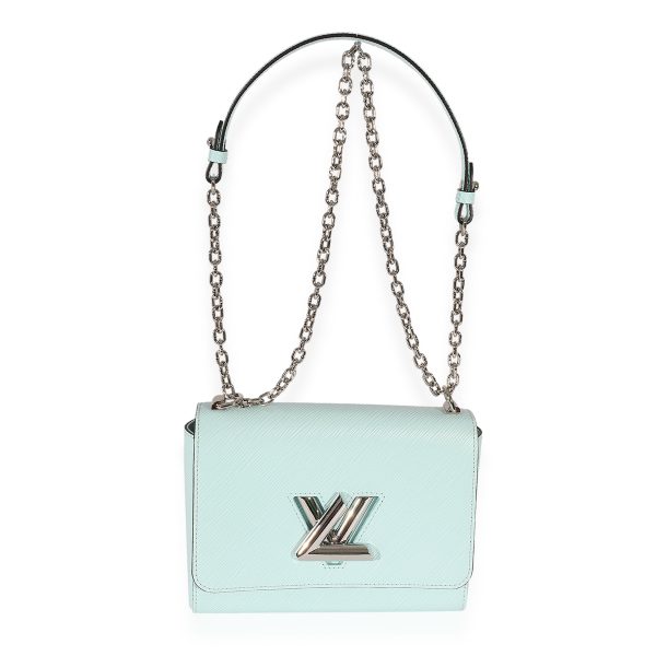 126512 bv Louis Vuitton Blue Epi Twist Chain MM