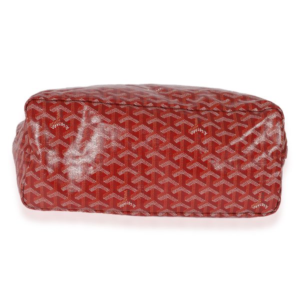 126539 stamp Goyard Red Goyardine Saint Louis PM