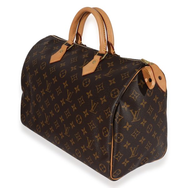 127444 sv d3e7e1e0 2dfc 42de a433 59675227cd9e Louis Vuitton Monogram Canvas Speedy 35