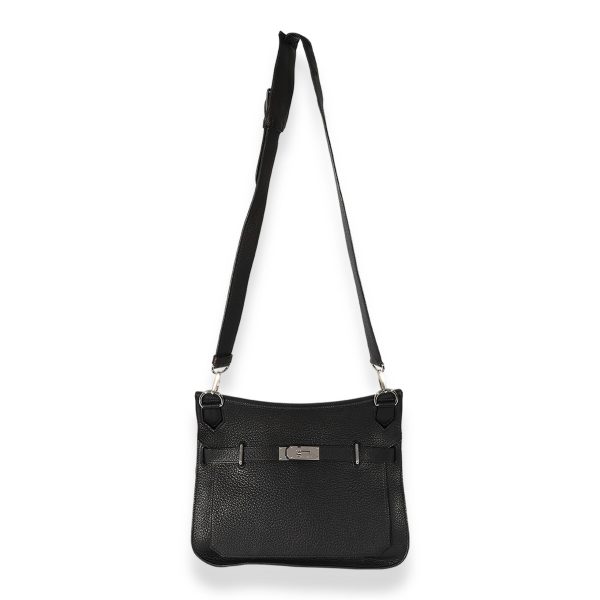 127472 bv Herm√®s Black Clemence Jypsiere 34 PHW