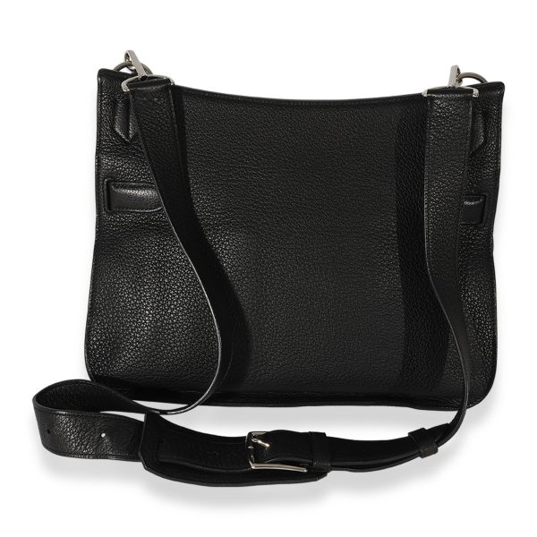 127472 pv Herm√®s Black Clemence Jypsiere 34 PHW