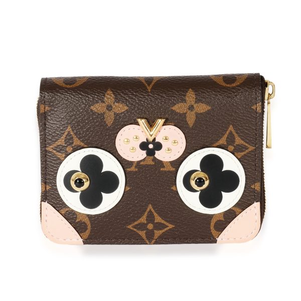 127483 fv Louis Vuitton Monogram Canvas Valentine Dog Zippy Coin Purse