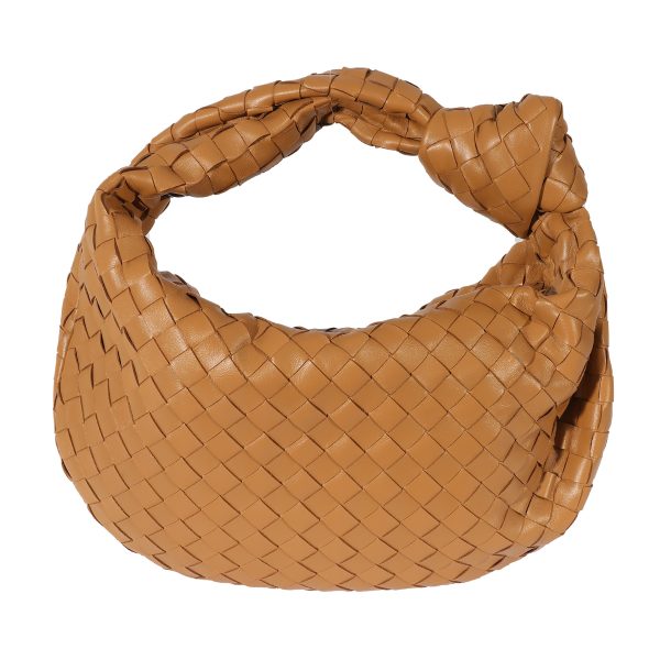 127548 pv Bottega Veneta Brown Intrecciato Teen Jodie