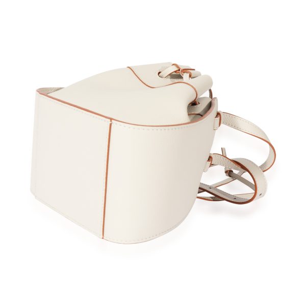 127557 box Loewe Cream Leather Mini Hammock