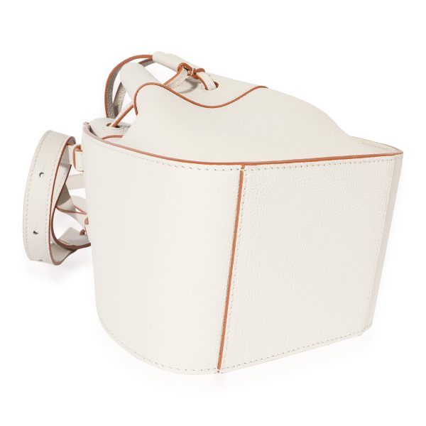 127557 clasp Loewe Cream Leather Mini Hammock