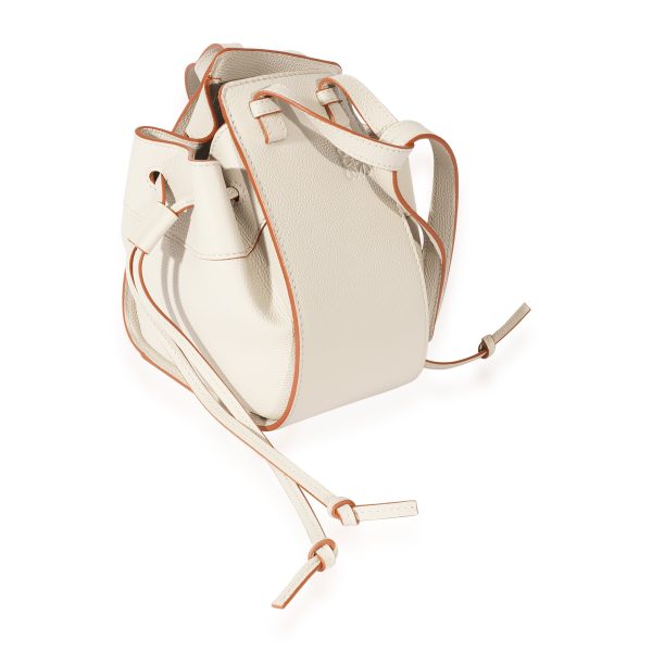 127557 sv Loewe Cream Leather Mini Hammock