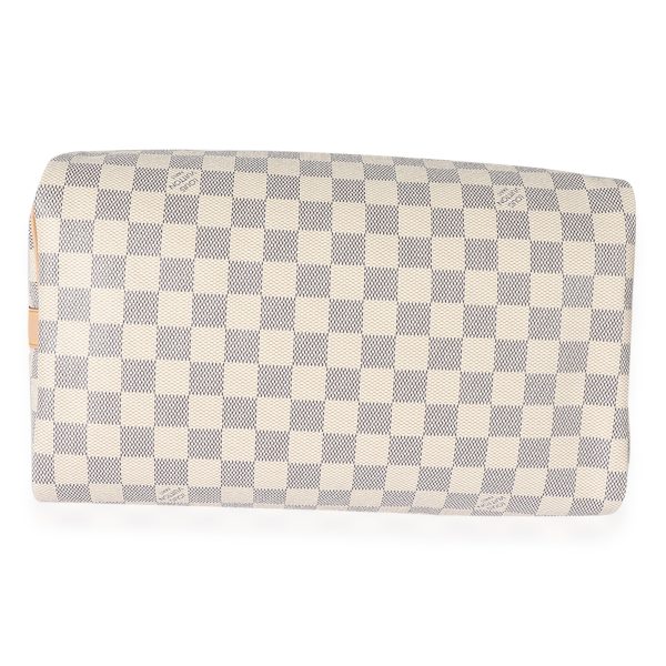 127590 ad1 dc660cf7 3178 426e aab9 27af9912e3f8 Louis Vuitton Canvas Damier Azur Bandouliere Speedy 30