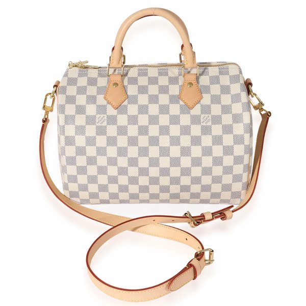 127590 pv 88361cf7 c296 4656 90b5 c8791564e153 Louis Vuitton Canvas Damier Azur Bandouliere Speedy 30