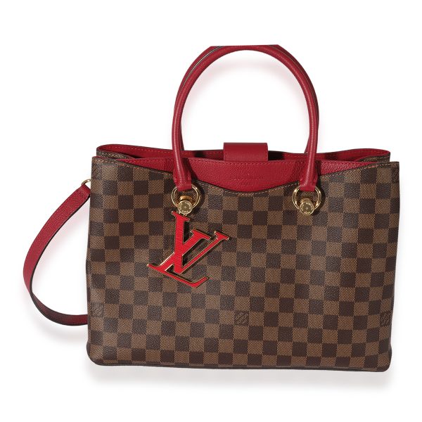 127596 fv Louis Vuitton Damier Ebene LV Riverside Tote