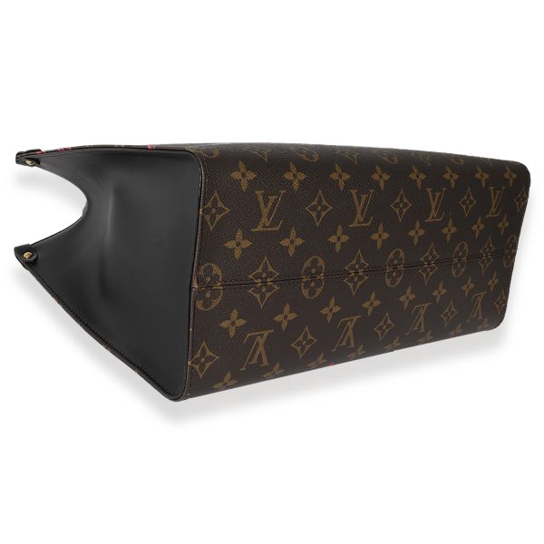 127617 clasp Louis Vuitton Monogram Fall In Love Onthego MM