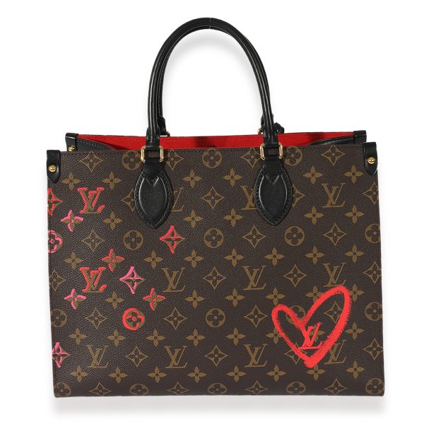 127617 pv Louis Vuitton Monogram Fall In Love Onthego MM