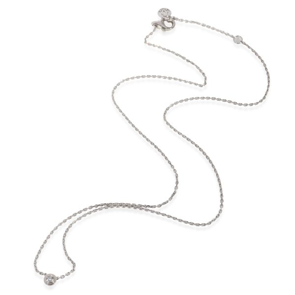 127649 pv Cartier DAmour Diamond Necklace in 18KT White Gold 004 CTW