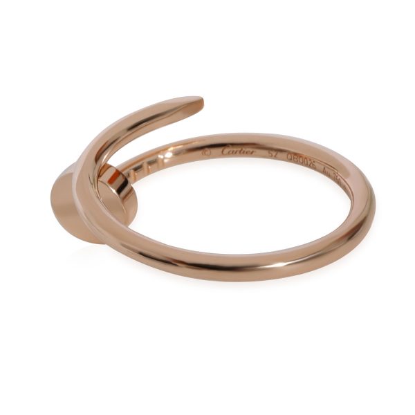 Fashion Ring Rose Gold Cartier Juste Un Clou Ring in 18k Rose Gold