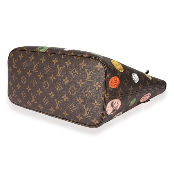 127751 box Louis Vuitton Louis Vuitton x Fornasetti 2021 Monogram Neverfull MM