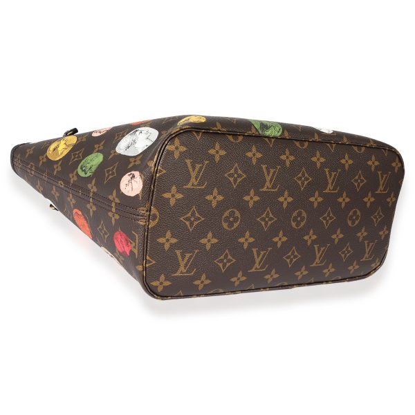 127751 clasp Louis Vuitton Louis Vuitton x Fornasetti 2021 Monogram Neverfull MM