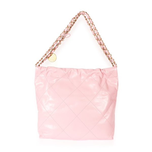 127785 pv 8bd739af f708 4b80 9a1d e8876fb1127c Chanel Pink Calfskin Small 22 Bag