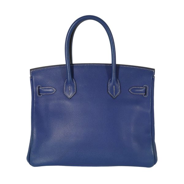 127838 pv 9a8e34ac c105 4bfa 8ef3 fdfaaad06b08 Herm√®s Bleu Electrique Mykonos Epsom Candy Birkin 30 PHW