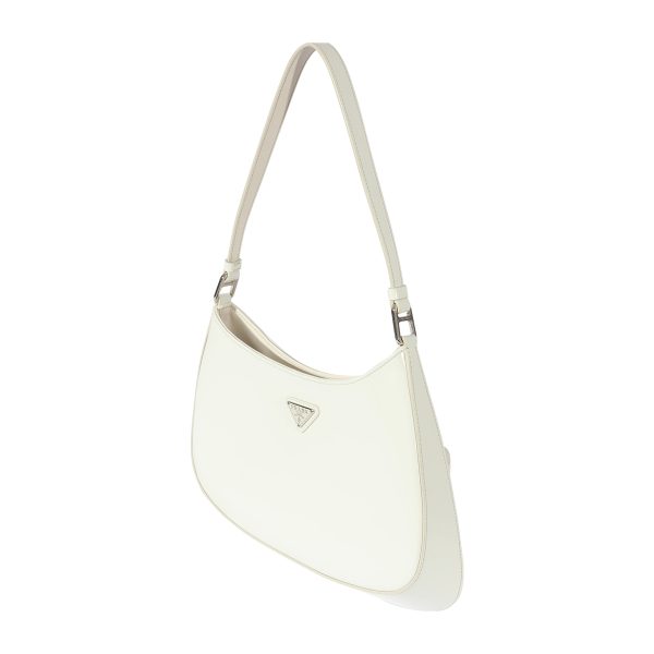 127904 sv 5cb1f086 fb47 4fc2 b7de 381681296da4 Prada White Brushed Leather Cleo