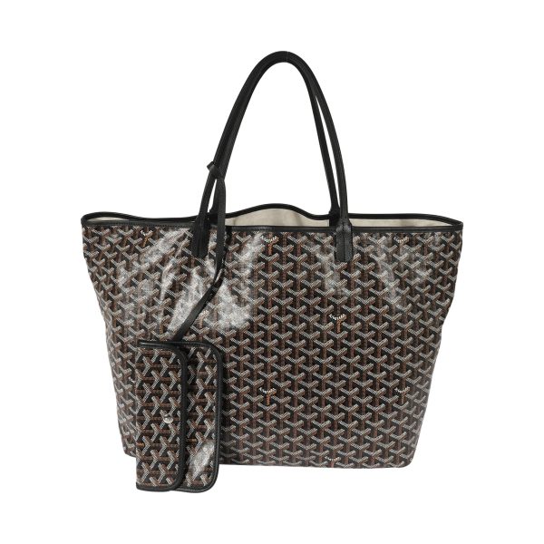 127916 fv 822cb25b 1e06 4064 92c8 bdfecbce4f80 Goyard Goyardine Canvas St Louis GM