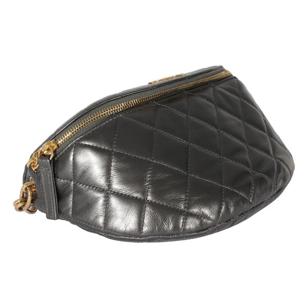 127956 clasp Chanel Metallic Quilted Calfskin Jeweled CC Crossbody Bag