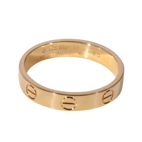 Rings Cartier LOVE Ring in 18K 18 KT Yellow Gold