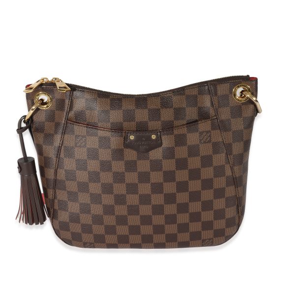 128068 fv a278bfde 1df3 49e0 9569 0f8247440eda Louis Vuitton Canvas Damier Ebene South Bank Besace