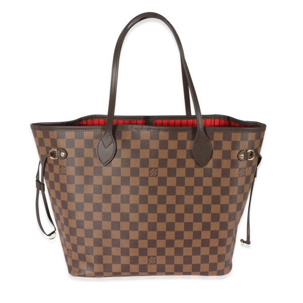 128132 pv 58337476 65b9 473b 9c53 c9570842a389 Louis Vuitton Canvas Damier Ebene Neverfull MM