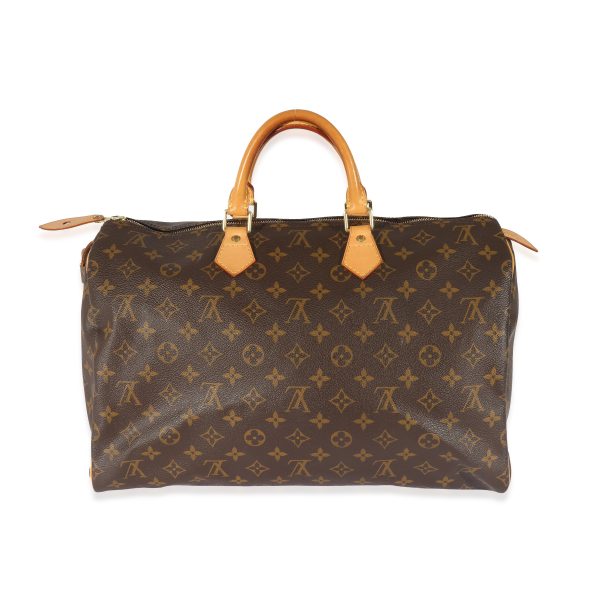 128142 pv Louis Vuitton Monogram Canvas Speedy 40