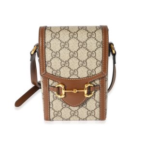 128143 fv Louis Vuitton Monogram Spontini Handbag Brown