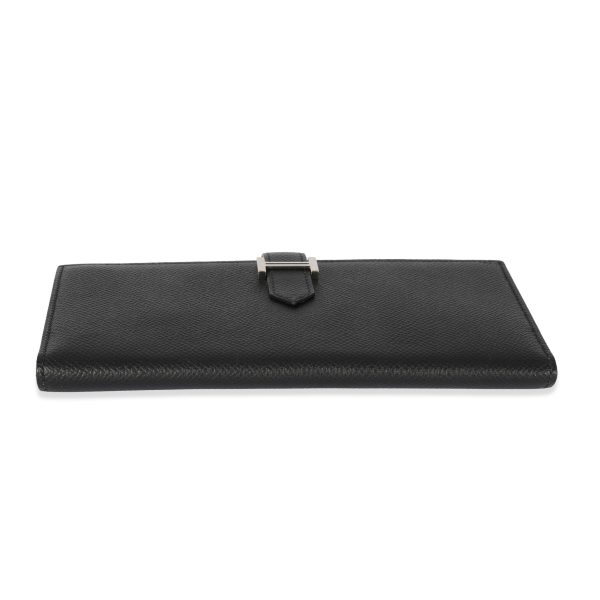 128166 stamp fba04043 b9c6 4ae5 ac21 dffa0a402625 Hermes Black Epsom Bearn Wallet