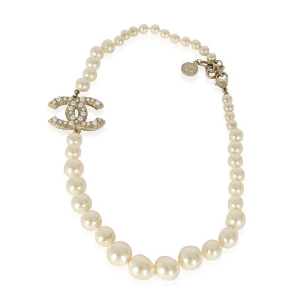 128169 pv 6929cd70 0a58 413b 992f 22e5cc85c9e8 Chanel 100th Anniversary Faux Pearl CC Necklace