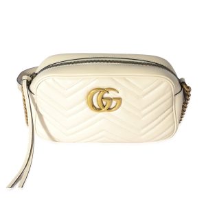 128172 fv Gucci Crossbody Shoulder Bag GG Canvas Leather Black