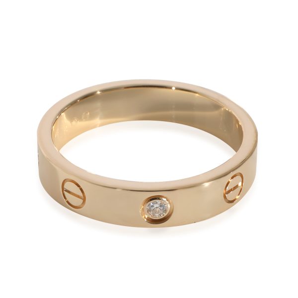 Rings Cartier Love Diamond Wedding Band in 18k Yellow Gold