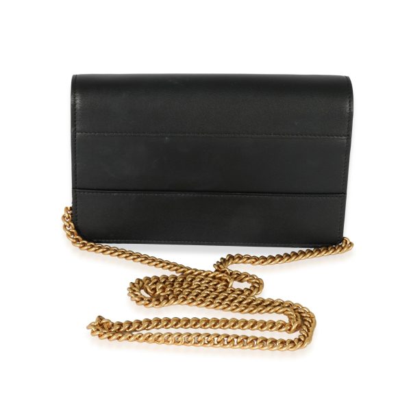 128221 pv b5d36ce1 9bc4 49ab af46 47bc2a06eaaa Gucci Black Leather Queen Margaret Chain Wallet