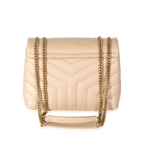 128416 pv Saint Laurent Beige Small Loulou Bag