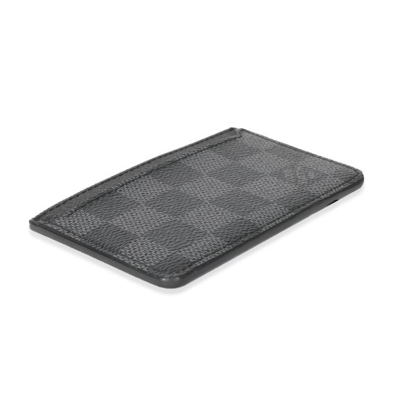 128425 av Louis Vuitton Canvas Damier Graphite Neo Card Holder