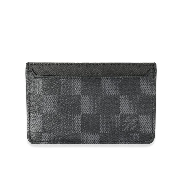 128425 fv Louis Vuitton Canvas Damier Graphite Neo Card Holder