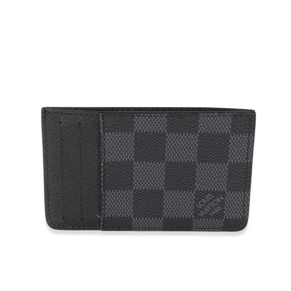 128425 pv Louis Vuitton Canvas Damier Graphite Neo Card Holder