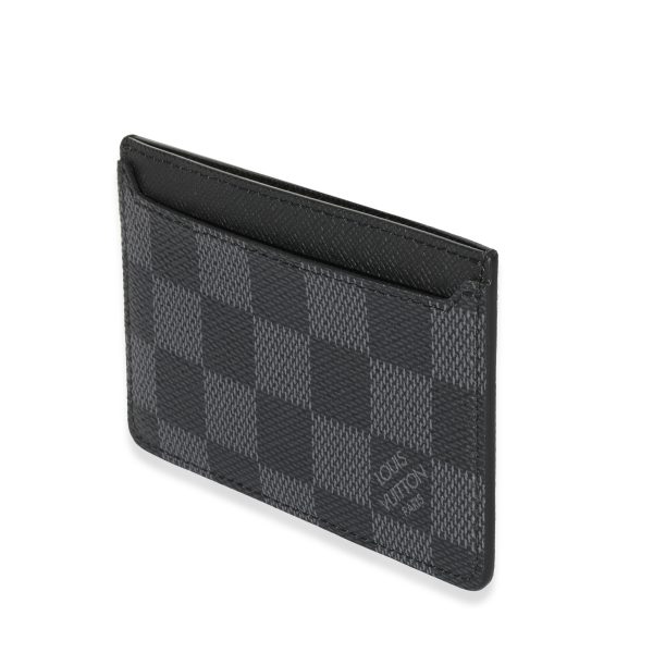 128425 sv Louis Vuitton Canvas Damier Graphite Neo Card Holder