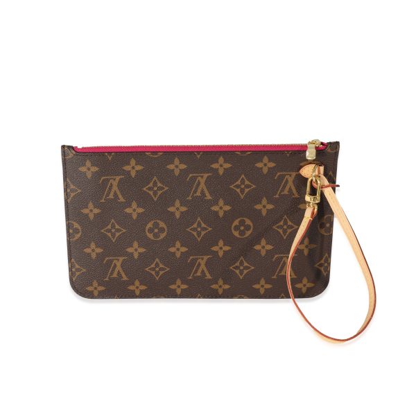 128459 pv Louis Vuitton Canvas Monogram Neverfull Pochette