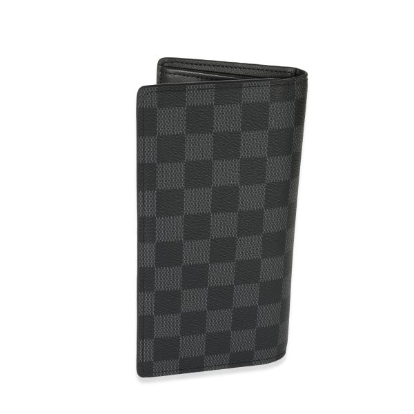 128467 pv Louis Vuitton Damier Graphite Brazza Wallet